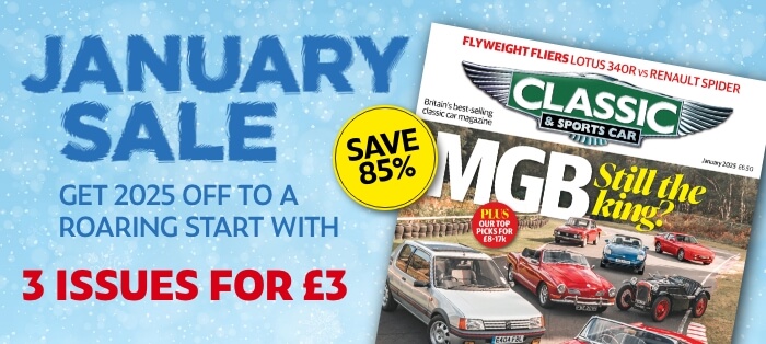 Classic & Sports Car magazine subscription